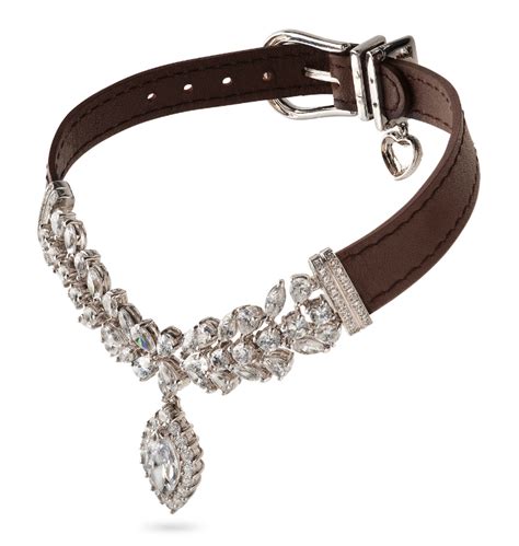 fake prada dog collar|expensive dog collars diamond.